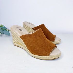 8.5 10 SONOMA Goods Anet Women/'s Espadrille Wedge Sandals Shoes Tan Sz.8